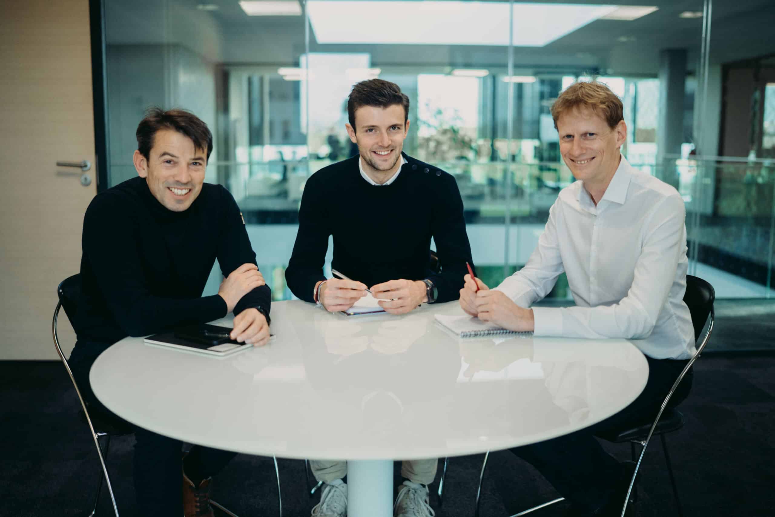 Equipe Parnass : François, Théophile et Xavier